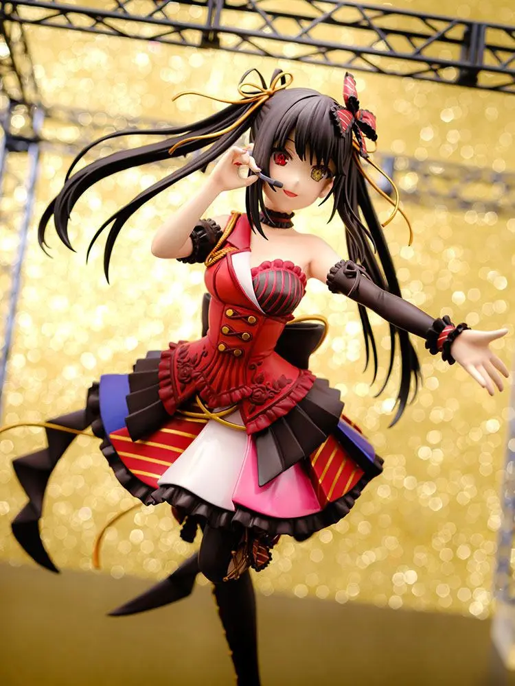 Date A Live: Date A Bullet 1/7 Kurumi Tokisaki Idol Ver. szobor figura 24 cm termékfotó