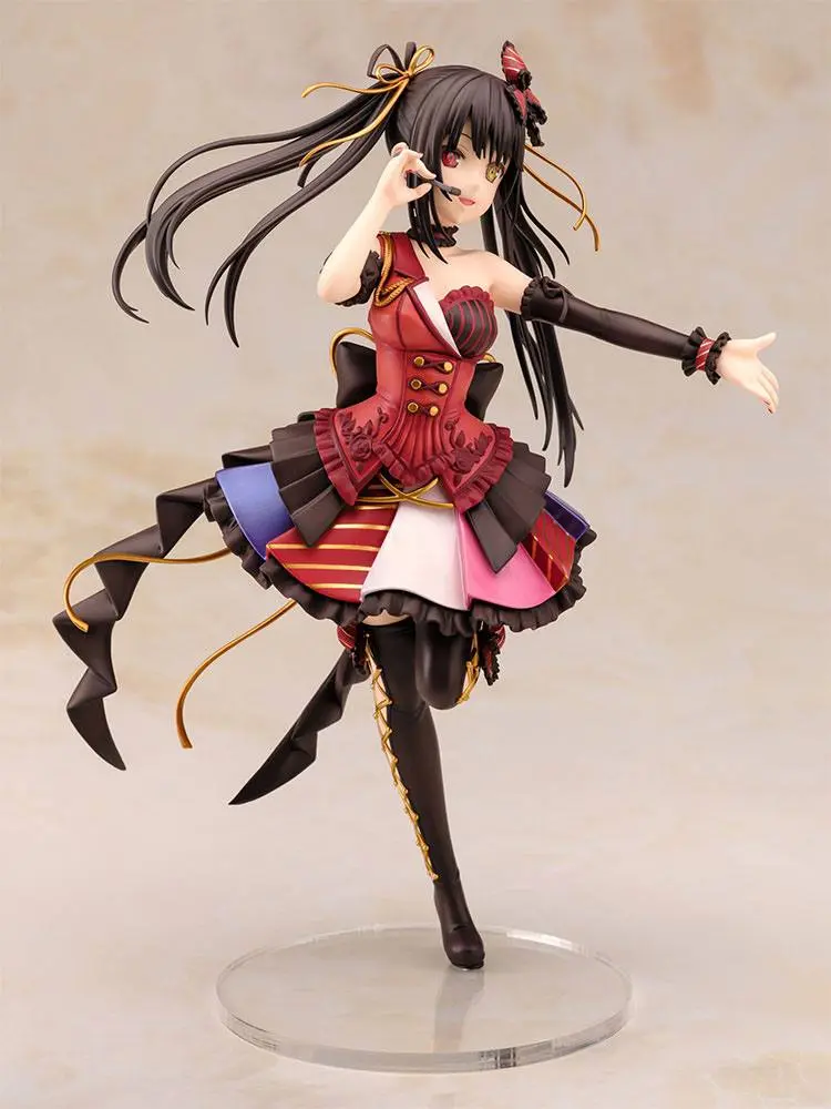 Date A Live: Date A Bullet 1/7 Kurumi Tokisaki Idol Ver. szobor figura 24 cm termékfotó
