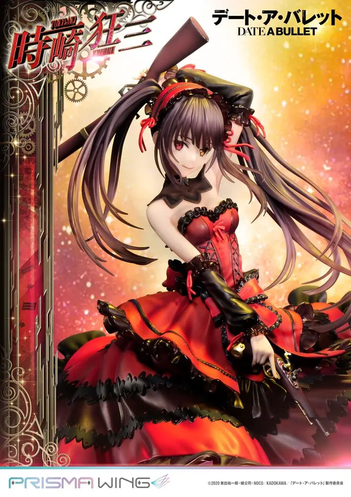 Date A Live Fragment: Date A Bullet Prisma Wing 1/7 Kurumi Tokisaki PVC szobor figura 27 cm termékfotó