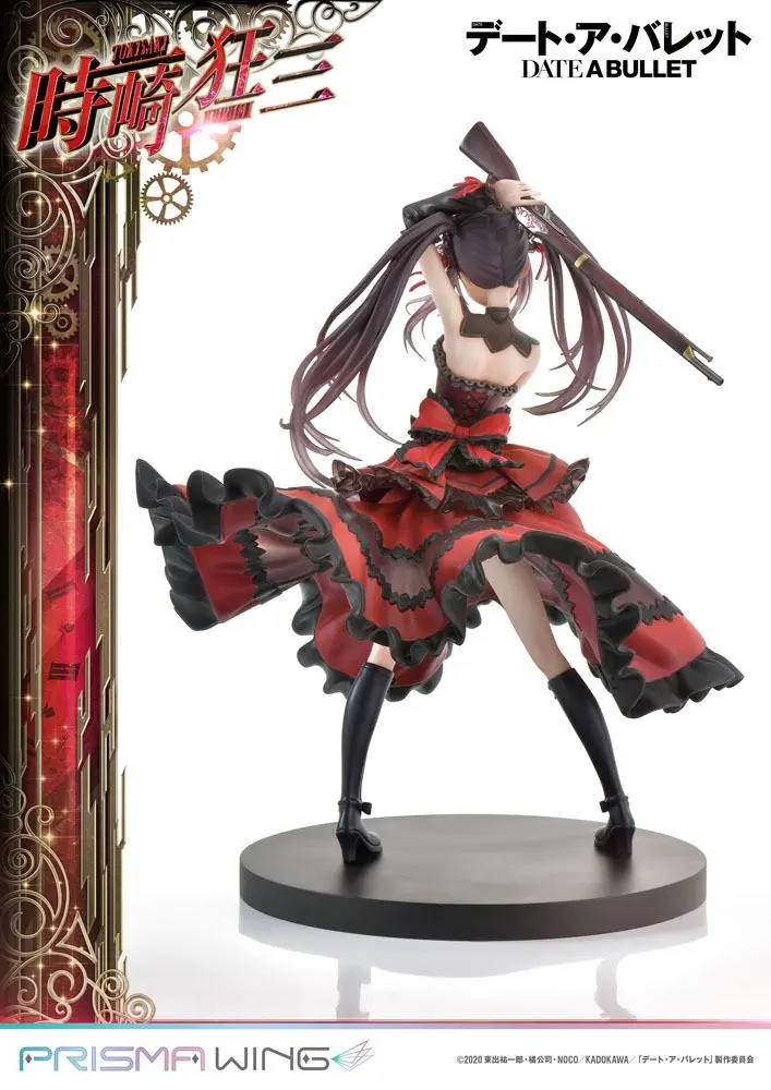 Date A Live Fragment: Date A Bullet Prisma Wing 1/7 Kurumi Tokisaki PVC szobor figura 27 cm termékfotó