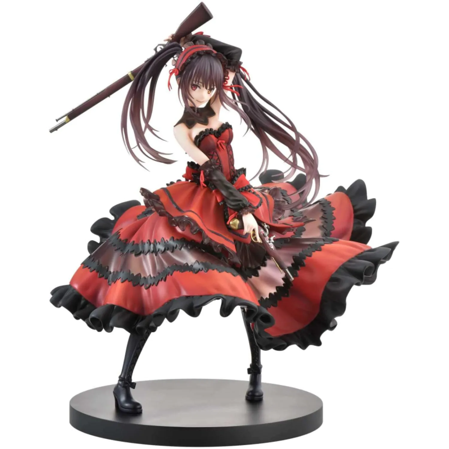 Date A Live Fragment: Date A Bullet Prisma Wing 1/7 Kurumi Tokisaki PVC szobor figura 27 cm termékfotó