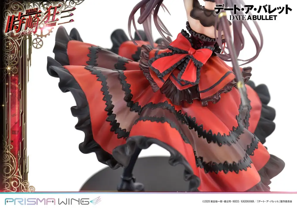 Date A Live Fragment: Date A Bullet Prisma Wing 1/7 Kurumi Tokisaki PVC szobor figura 27 cm termékfotó