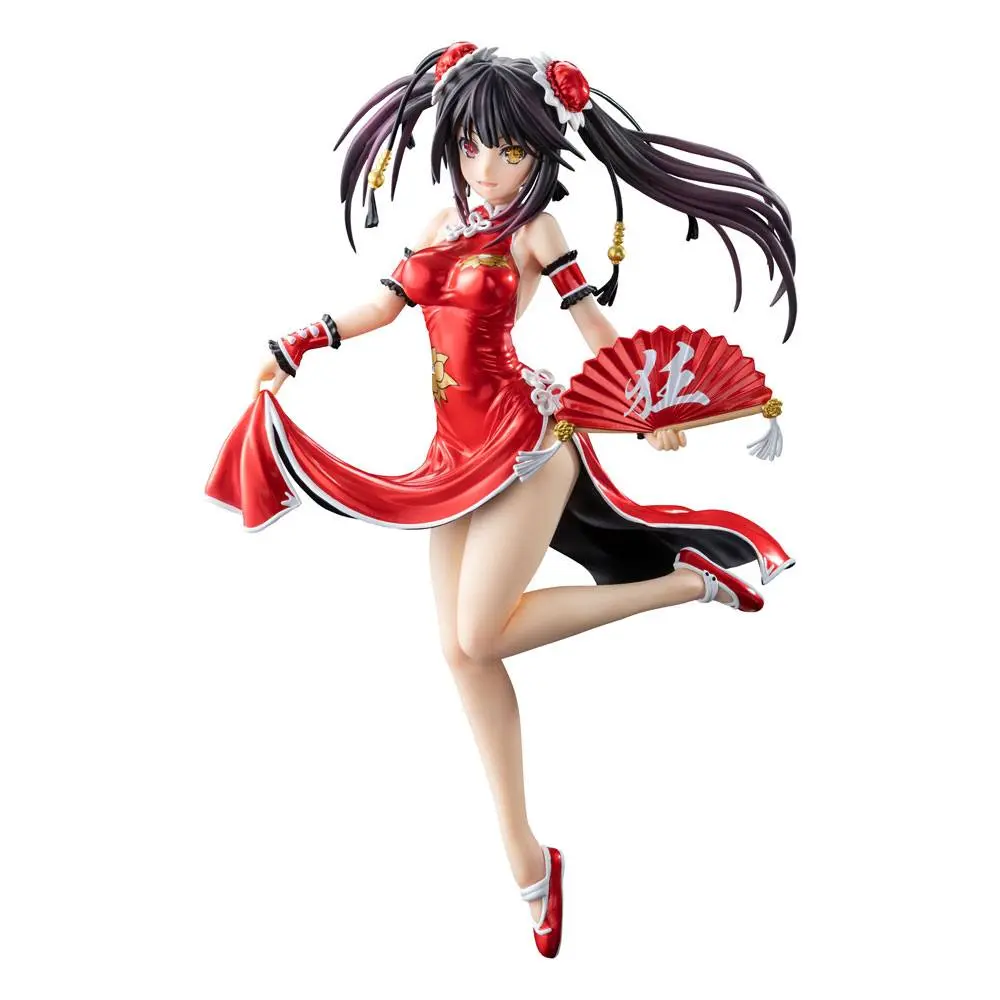 Date A Live III 1/7 Kurumi Tokisaki China Dress Ver. Repaint Color PVC szobor figura 23 cm termékfotó