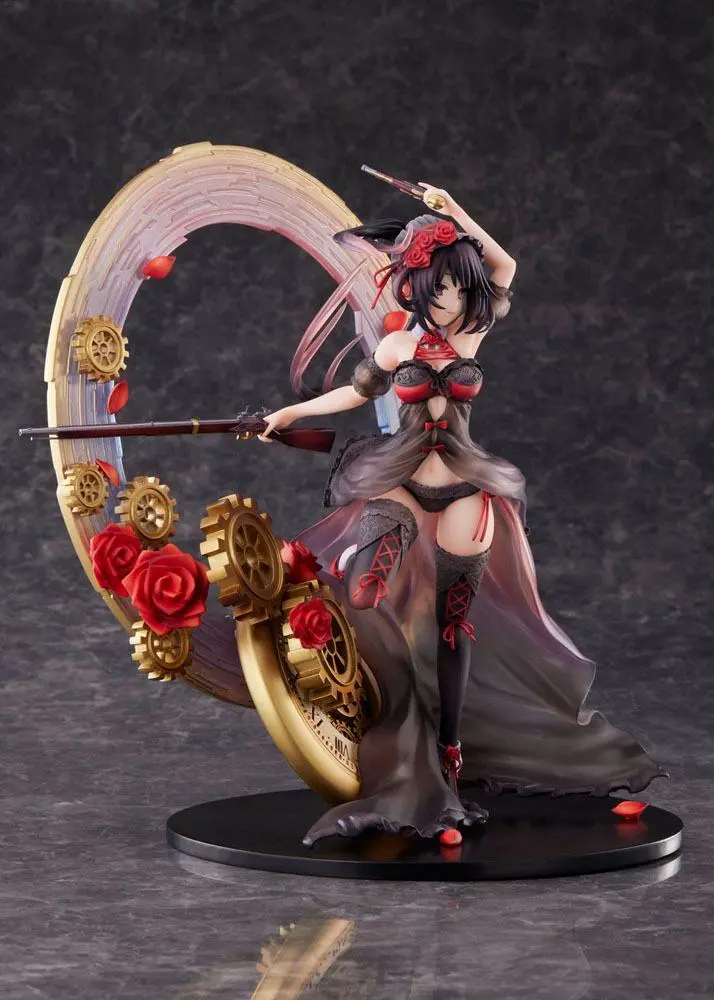 Date A Live IV 1/7 Kurumi Tokisaki Lingerie Swimwear Ver. PVC szobor figura 27 cm termékfotó