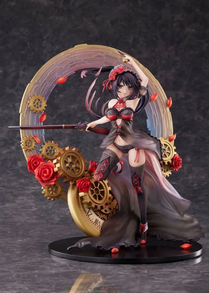 Date A Live IV 1/7 Kurumi Tokisaki Lingerie Swimwear Ver. PVC szobor figura 27 cm termékfotó