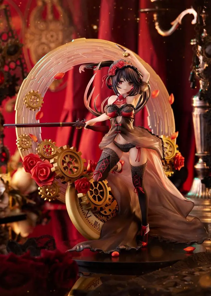 Date A Live IV 1/7 Kurumi Tokisaki Lingerie Swimwear Ver. PVC szobor figura 27 cm termékfotó