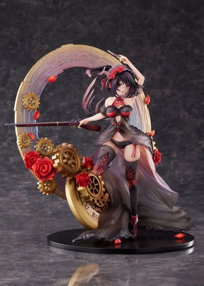 Date A Live IV 1/7 Kurumi Tokisaki Lingerie Swimwear Ver. PVC szobor figura 27 cm termékfotó