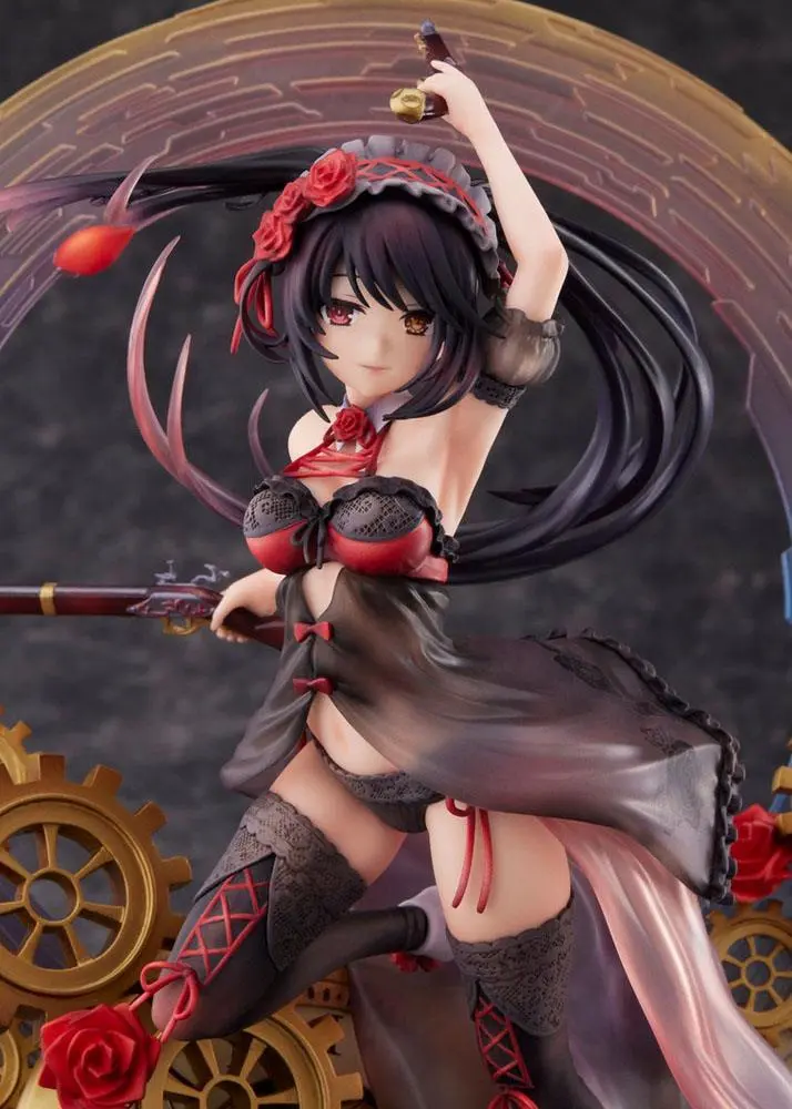 Date A Live IV 1/7 Kurumi Tokisaki Lingerie Swimwear Ver. PVC szobor figura 27 cm termékfotó