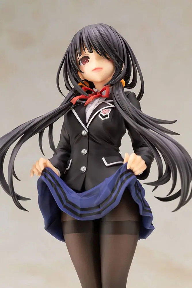 Date A Live IV 1/7 Kurumi Tokisaki School Uniform Ver. Bonus Edition PVC szobor figura 23 cm termékfotó