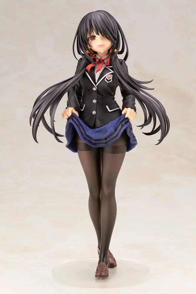 Date A Live IV 1/7 Kurumi Tokisaki School Uniform Ver. Bonus Edition PVC szobor figura 23 cm termékfotó