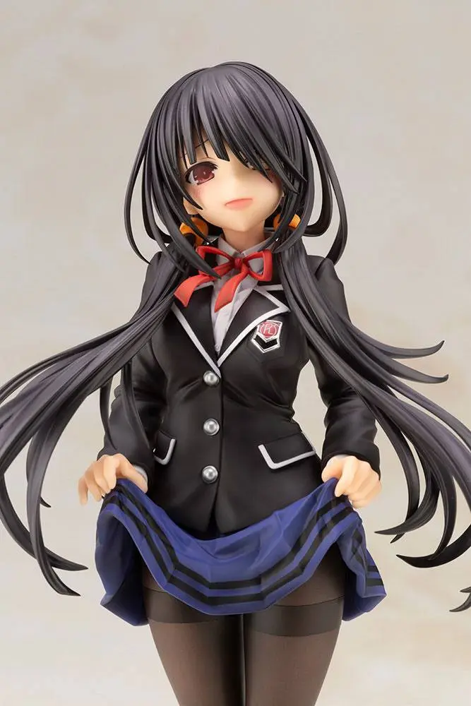 Date A Live IV 1/7 Kurumi Tokisaki School Uniform Ver. Bonus Edition PVC szobor figura 23 cm termékfotó