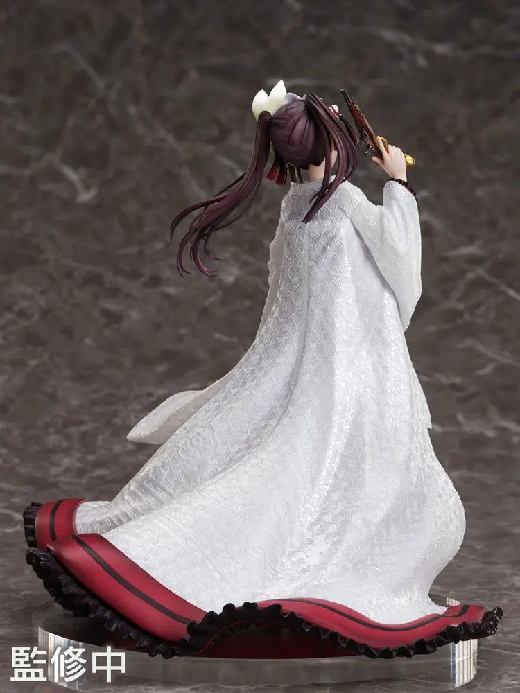 Date A Live IV 1/7 Kurumi Tokisaki Shiromuku PVC szobor figura 22 cm termékfotó