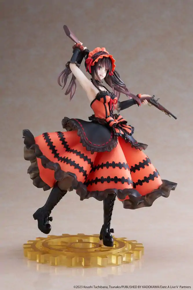 Date A Live IV AMP+ Kurumi Tokisaki (Zafkiel) Reissue PVC szobor figura 20 cm termékfotó