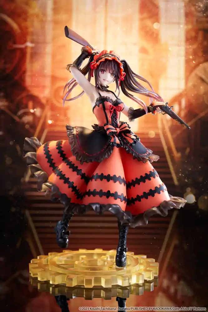 Date A Live IV AMP+ Kurumi Tokisaki (Zafkiel) Reissue PVC szobor figura 20 cm termékfotó