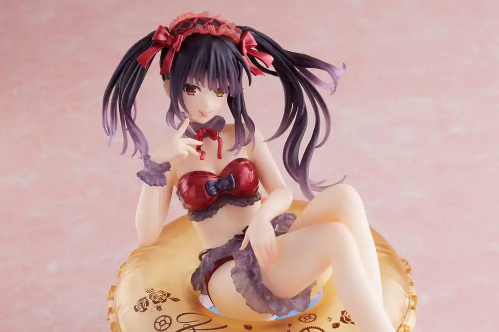 Date A Live IV Aqua Float Girls figura Kurumi Tokisaki PVC szobor figura 10 cm termékfotó