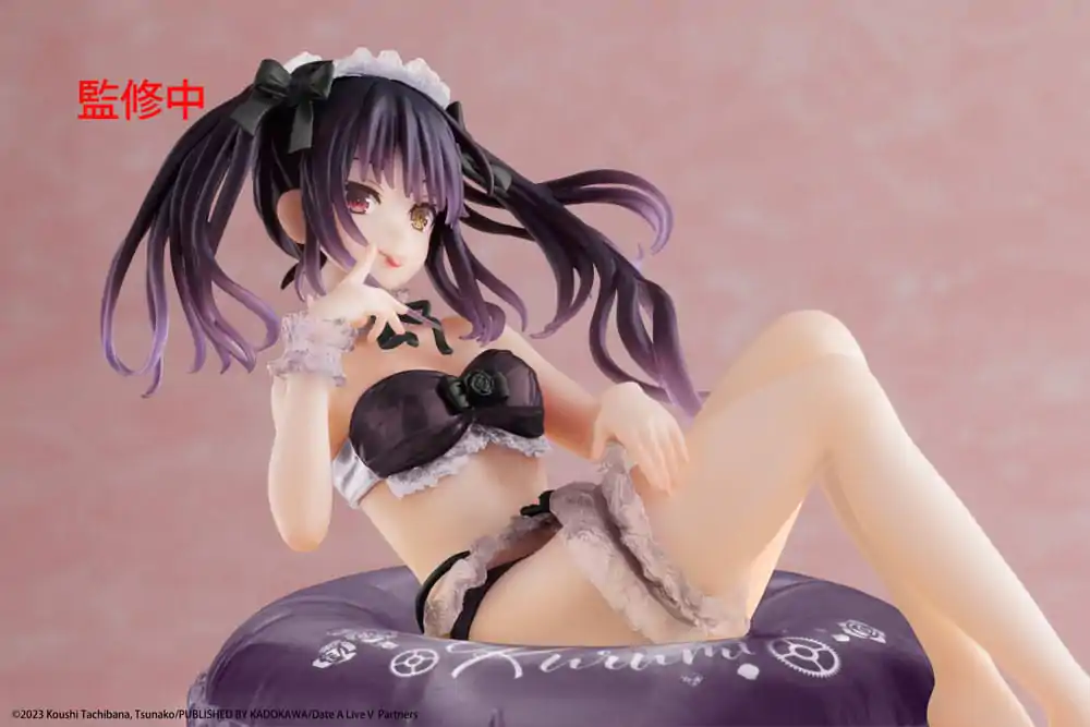 Date A Live IV Aqua Float Girls figura Kurumi Tokisaki Renewal Edition PVC szobor figura 10 cm termékfotó