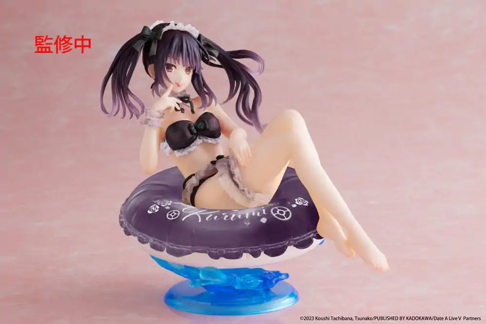 Date A Live IV Aqua Float Girls figura Kurumi Tokisaki Renewal Edition PVC szobor figura 10 cm termékfotó