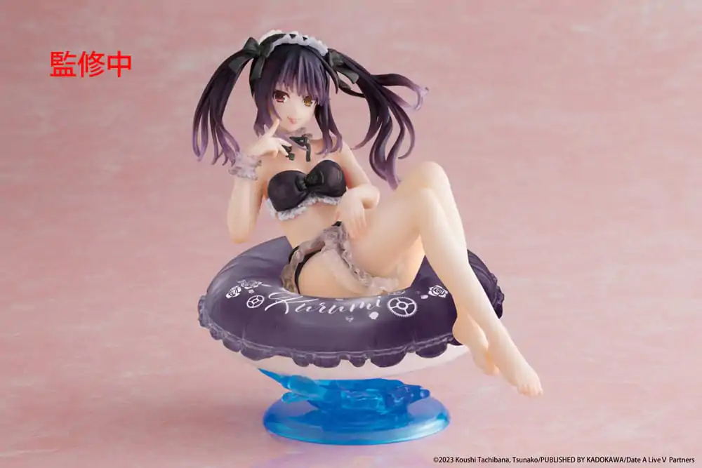 Date A Live IV Aqua Float Girls figura Kurumi Tokisaki Renewal Edition PVC szobor figura 10 cm termékfotó