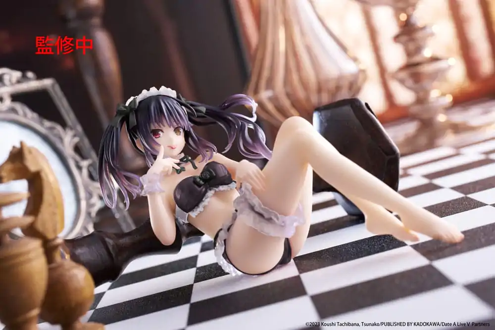 Date A Live IV Aqua Float Girls figura Kurumi Tokisaki Renewal Edition PVC szobor figura 10 cm termékfotó