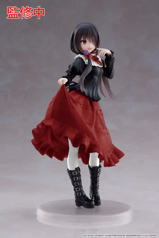 Date A Live IV Coreful Kurumi Tokisaki Casual Wear Ver. Renewal Edition PVC szobor figura 18 cm termékfotó