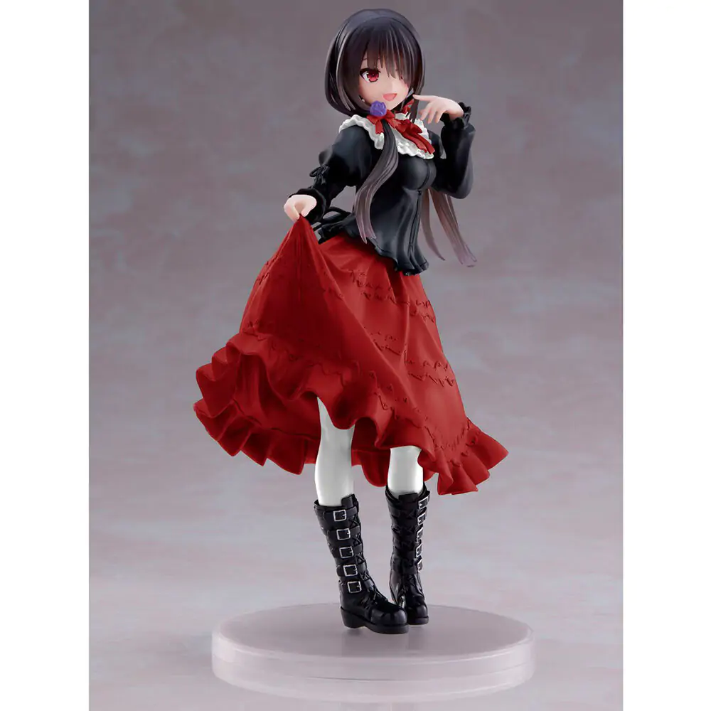 Date A Live IV Coreful Kurumi Tokisaki Casual Wear Ver. Renewal Edition PVC szobor figura 18 cm termékfotó