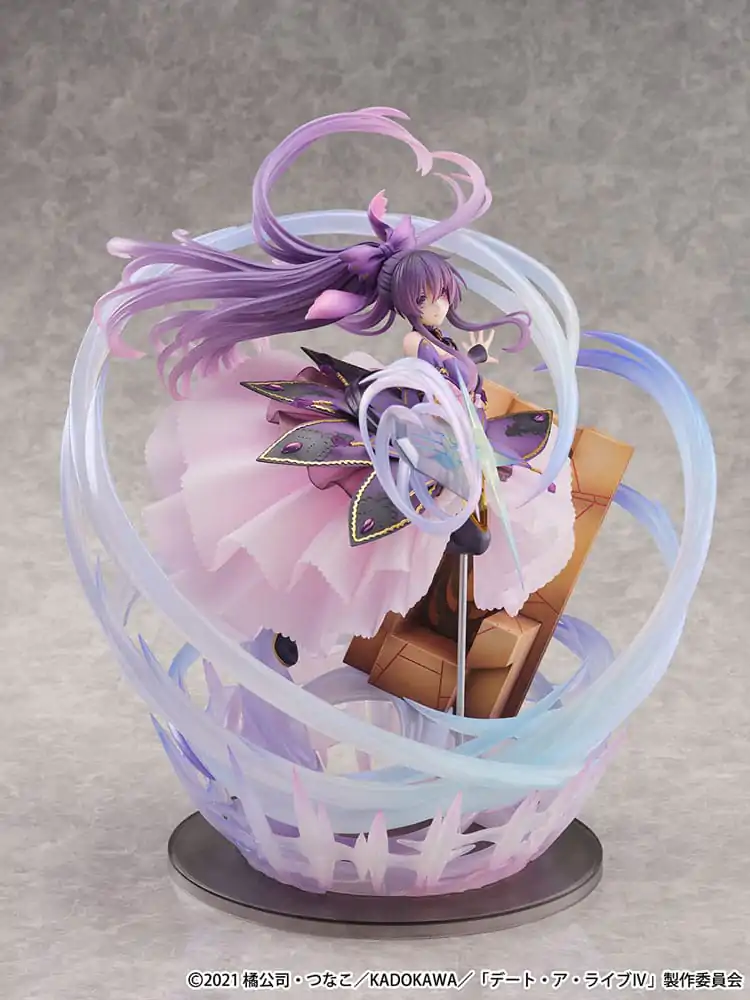 Date A Live IV SHIBUYA SCRAMBLE FIGURE 1/6 Tohka Yatogami hercegnő Amethyst Dress Ver. PVC szobor figura 32 cm termékfotó