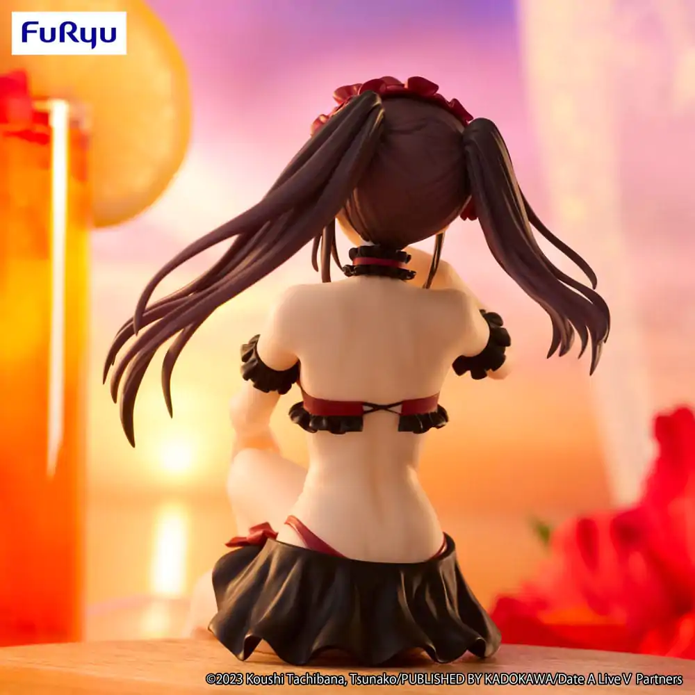 Date A Live Noodle Stopper Kurumi Tokisaki Swimsuit Ver. PVC szobor figura 15 cm termékfotó