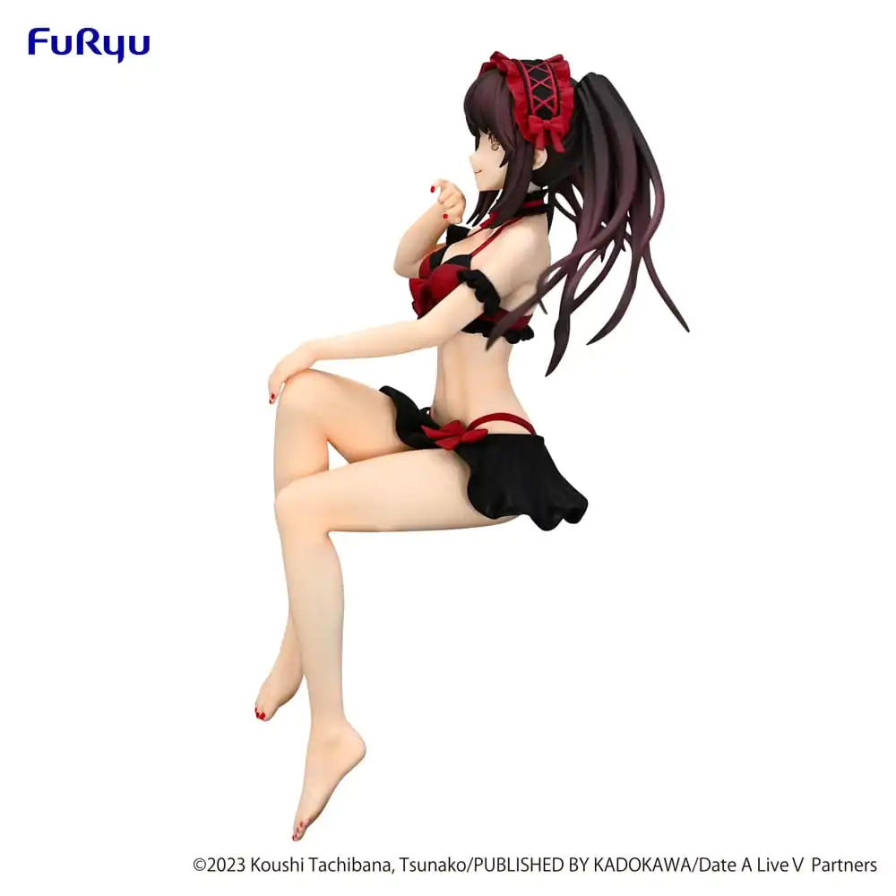 Date A Live Noodle Stopper Kurumi Tokisaki Swimsuit Ver. PVC szobor figura 15 cm termékfotó