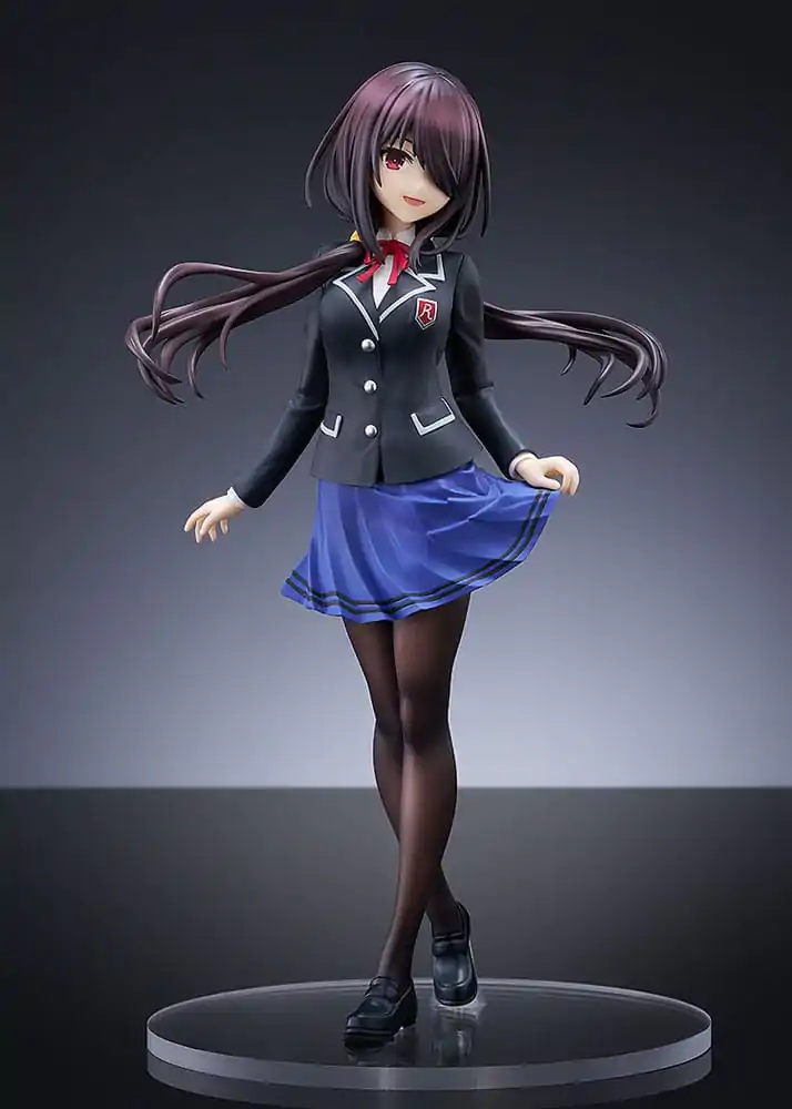 Date A Live Pop Up Parade Kurumi Tokisaki: School Uniform Ver. L Size PVC szobor figura 20 cm termékfotó