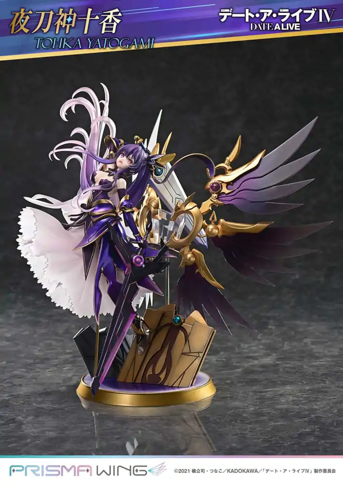 Date A Live Prisma Wing 1/7 Tohka Yatogami PVC szobor figura 36 cm   termékfotó