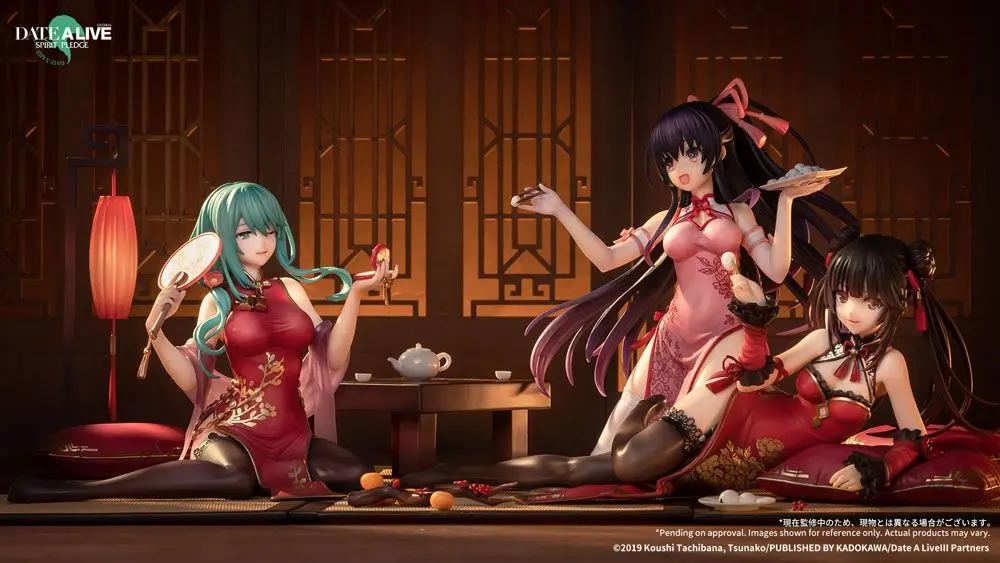 Date A Live: Spirit Pledge 1/7 Natsumi Chinese Dress Ver. PVC szobor figura 13 cm termékfotó