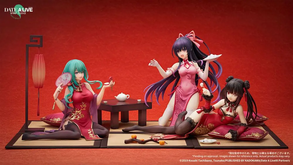 Date A Live: Spirit Pledge 1/7 Natsumi Chinese Dress Ver. PVC szobor figura 13 cm termékfotó