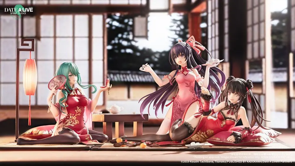 Date A Live: Spirit Pledge 1/7 Natsumi Chinese Dress Ver. PVC szobor figura 13 cm termékfotó