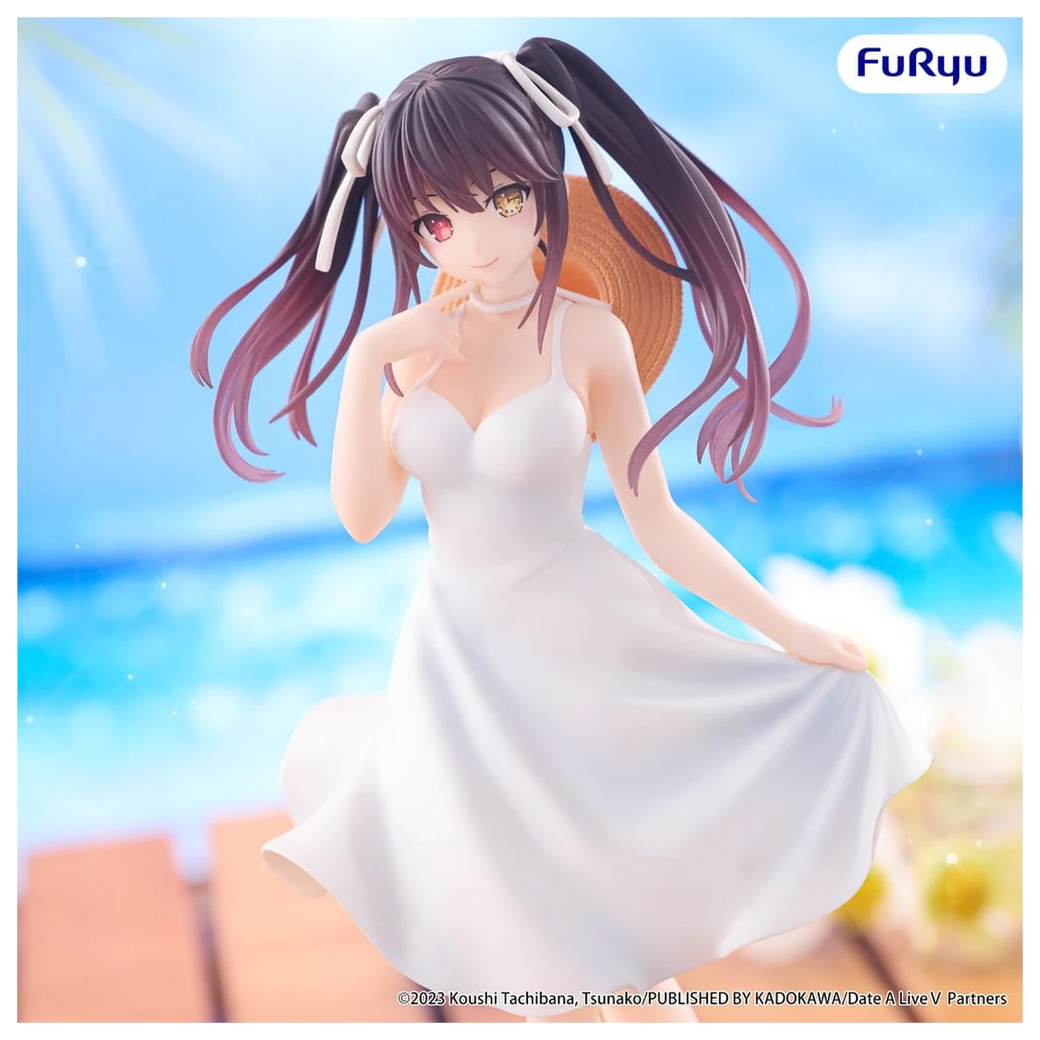 Date A Live Summer Dress Kurumi Tokisaki PVC figura 21 cm termékfotó