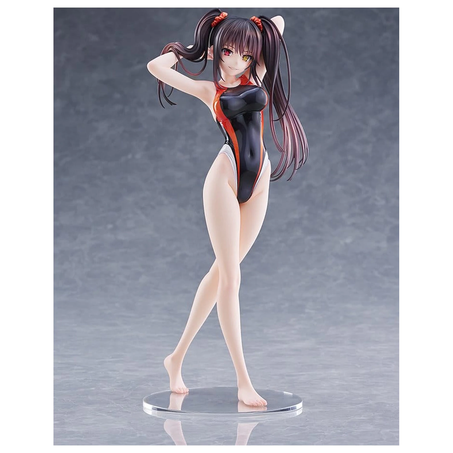 Date A Live Swimsuit Silhouette 1/7 Kurumi Tokisaki Swimwear Ver. PVC figura 24 cm termékfotó