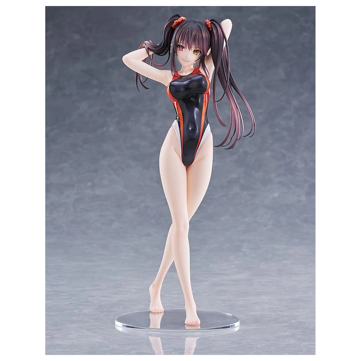 Date A Live Swimsuit Silhouette 1/7 Kurumi Tokisaki Swimwear Ver. PVC figura 24 cm termékfotó