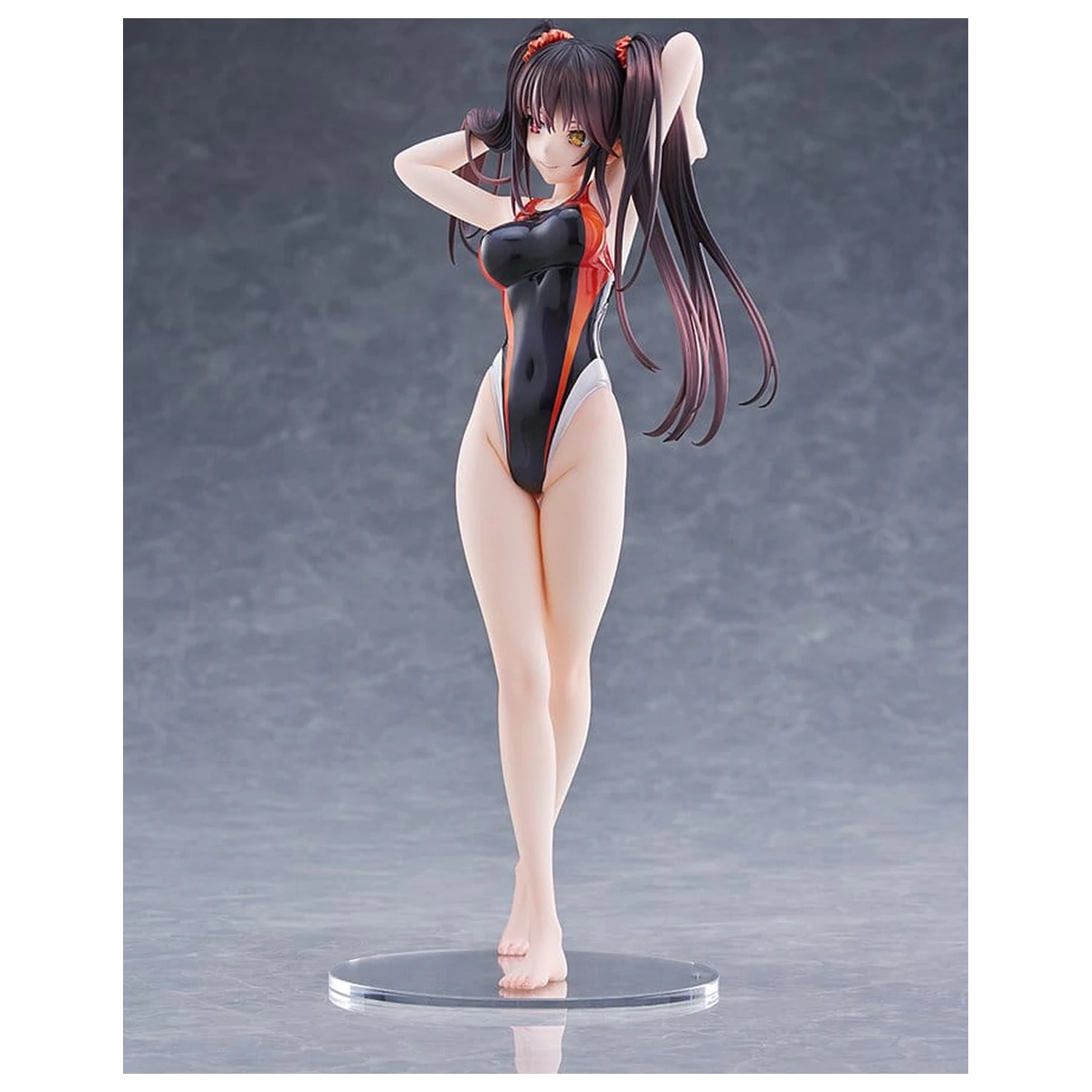 Date A Live Swimsuit Silhouette 1/7 Kurumi Tokisaki Swimwear Ver. PVC figura 24 cm termékfotó