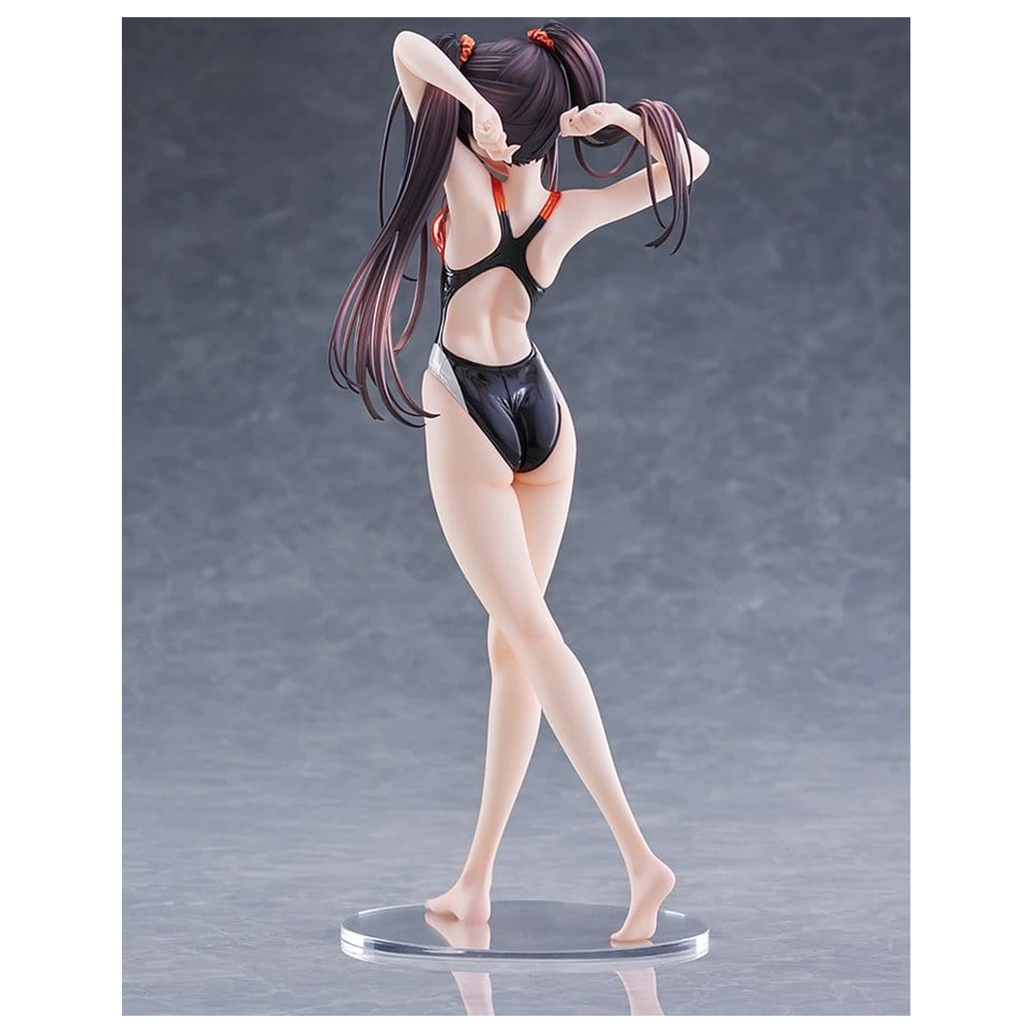 Date A Live Swimsuit Silhouette 1/7 Kurumi Tokisaki Swimwear Ver. PVC figura 24 cm termékfotó