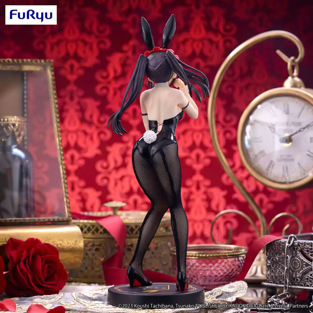 Date A Live V BiCute Bunnies Kurumi Tokisaki Black Color Ver. PVC szobor figura 29 cm termékfotó