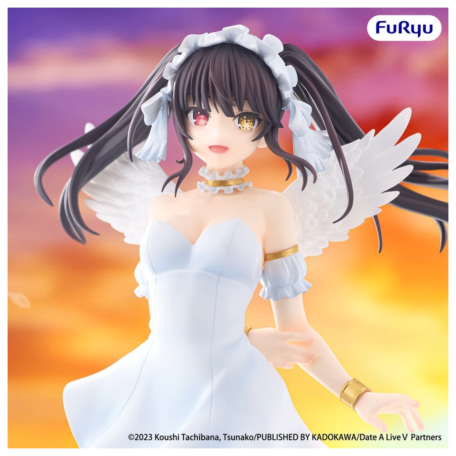 Date A Live V BiCute Pure Kurumi Tokisaki PVC figura 23 cm termékfotó