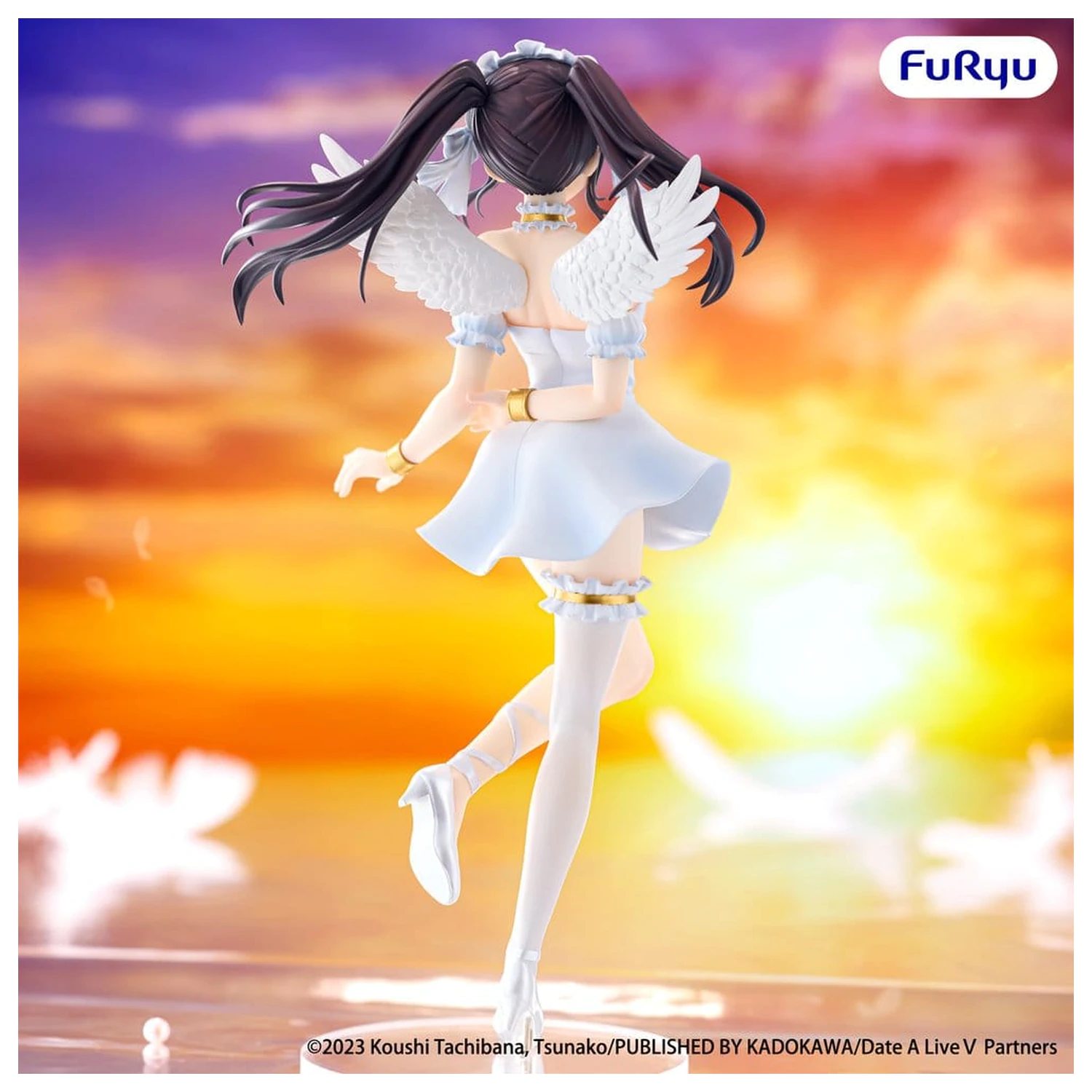 Date A Live V BiCute Pure Kurumi Tokisaki PVC figura 23 cm termékfotó