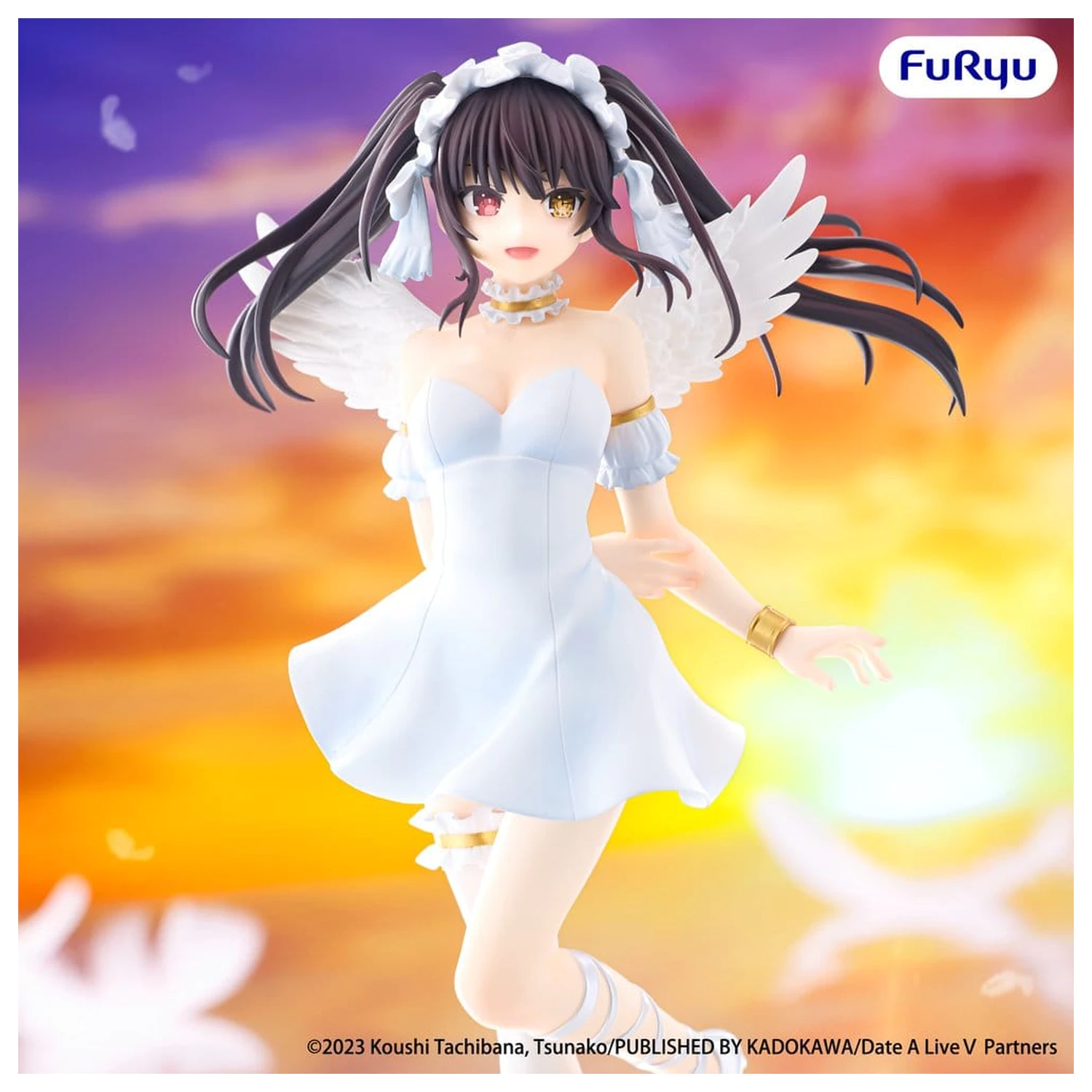 Date A Live V BiCute Pure Kurumi Tokisaki PVC figura 23 cm termékfotó