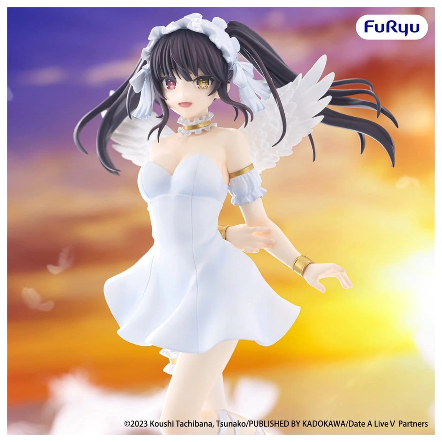 Date A Live V BiCute Pure Kurumi Tokisaki PVC figura 23 cm termékfotó
