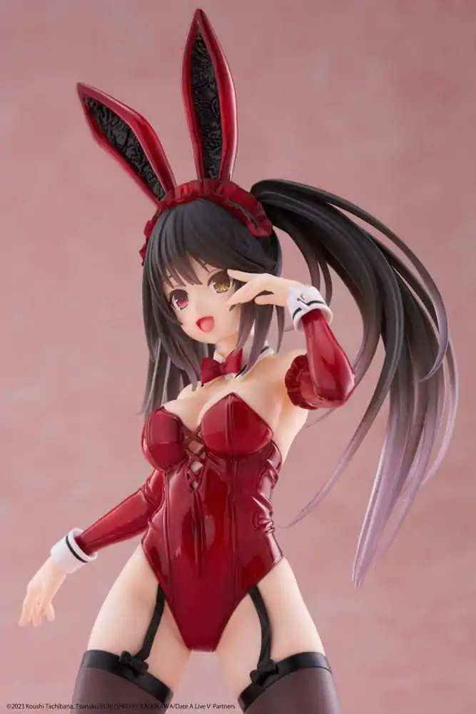 Date A Live V Desktop Cute figura Kurumi Tokisaki Bunny Ver. PVC szobor figura 13 cm termékfotó