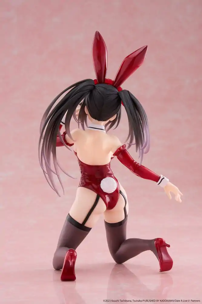 Date A Live V Desktop Cute figura Kurumi Tokisaki Bunny Ver. PVC szobor figura 13 cm termékfotó