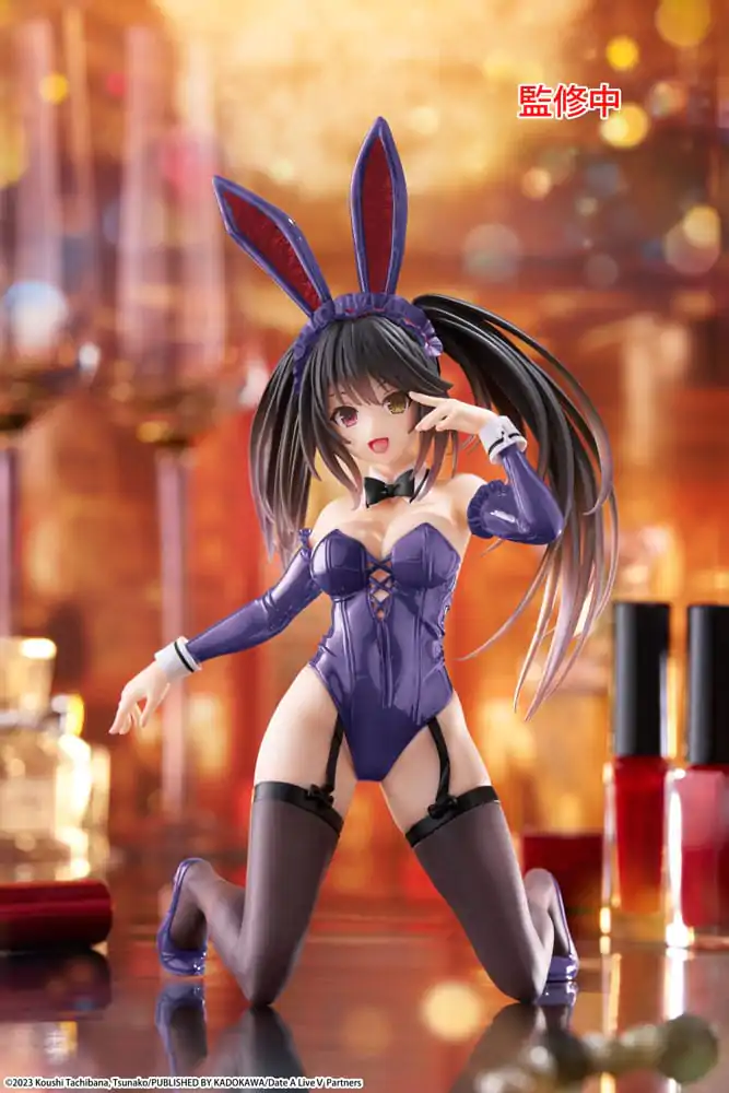 Date A Live V Desktop Cute figura Kurumi Tokisaki Bunny Ver. Renewal PVC szobor figura 13 cm     termékfotó