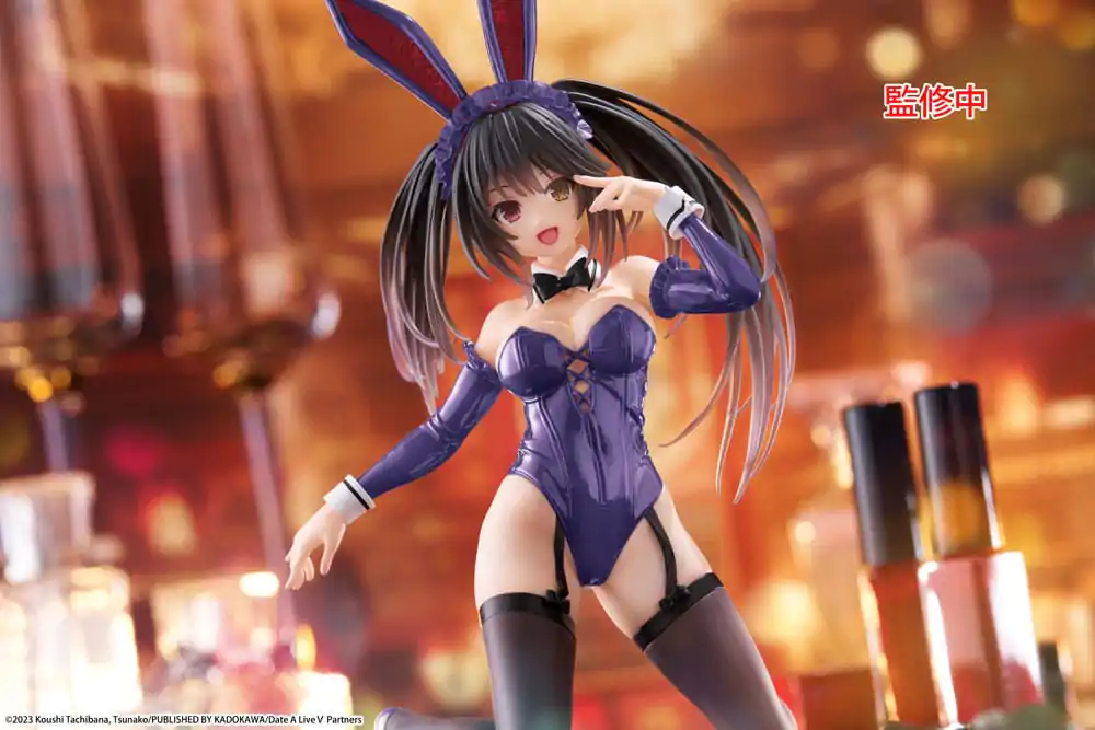 Date A Live V Desktop Cute figura Kurumi Tokisaki Bunny Ver. Renewal PVC szobor figura 13 cm     termékfotó