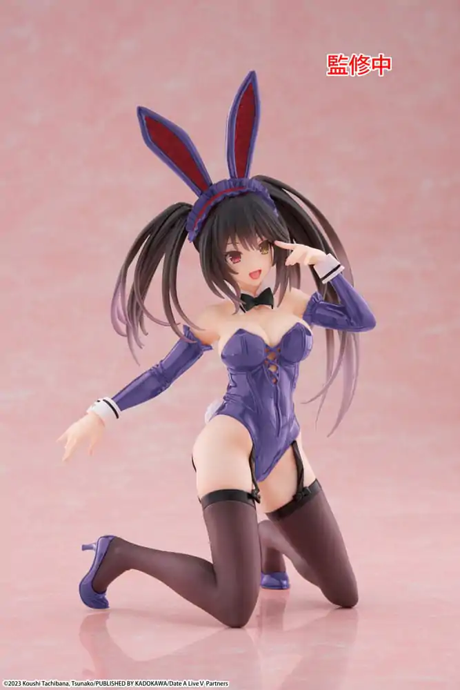Date A Live V Desktop Cute figura Kurumi Tokisaki Bunny Ver. Renewal PVC szobor figura 13 cm     termékfotó