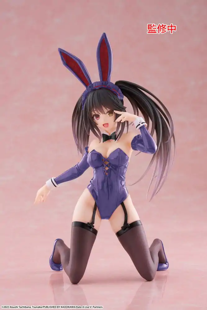 Date A Live V Desktop Cute figura Kurumi Tokisaki Bunny Ver. Renewal PVC szobor figura 13 cm     termékfotó