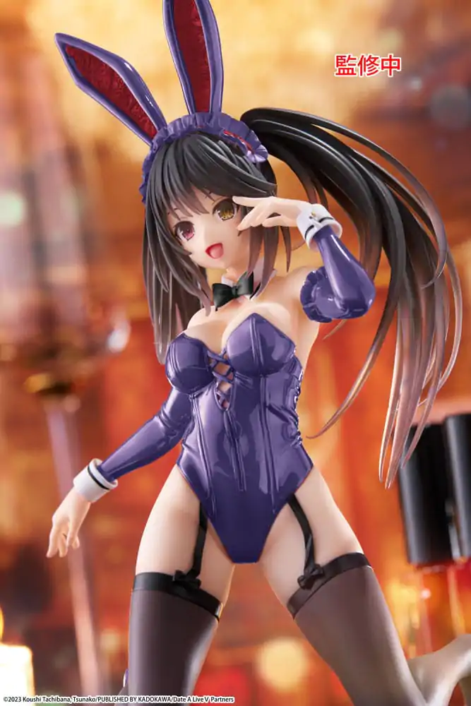 Date A Live V Desktop Cute figura Kurumi Tokisaki Bunny Ver. Renewal PVC szobor figura 13 cm     termékfotó